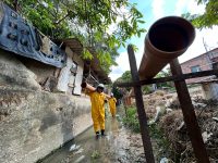 campo-dourado:-area-de-igarape-recebe-infraestrutura-de-esgotamento-sanitario