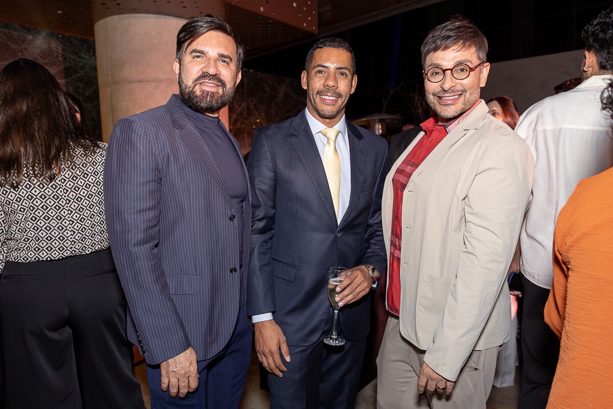 Caio Mendonça, Luan peres e Clayton Camargos