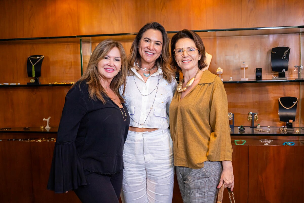 Cristiane Brasil, Benigna Venâncio e Márcia Matos