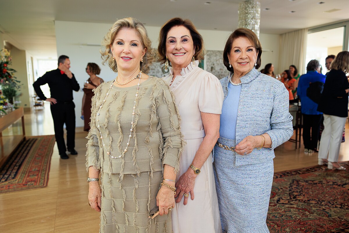 Dodoia Resende, Denise Barbosa e Heloísa Hargreaves