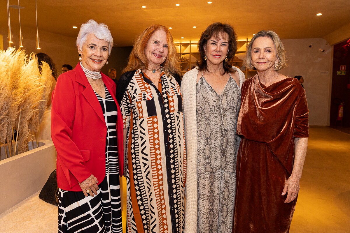 Jane Godoy, Valesca Hadelich, Virgínia hogan e Sheila Podestá