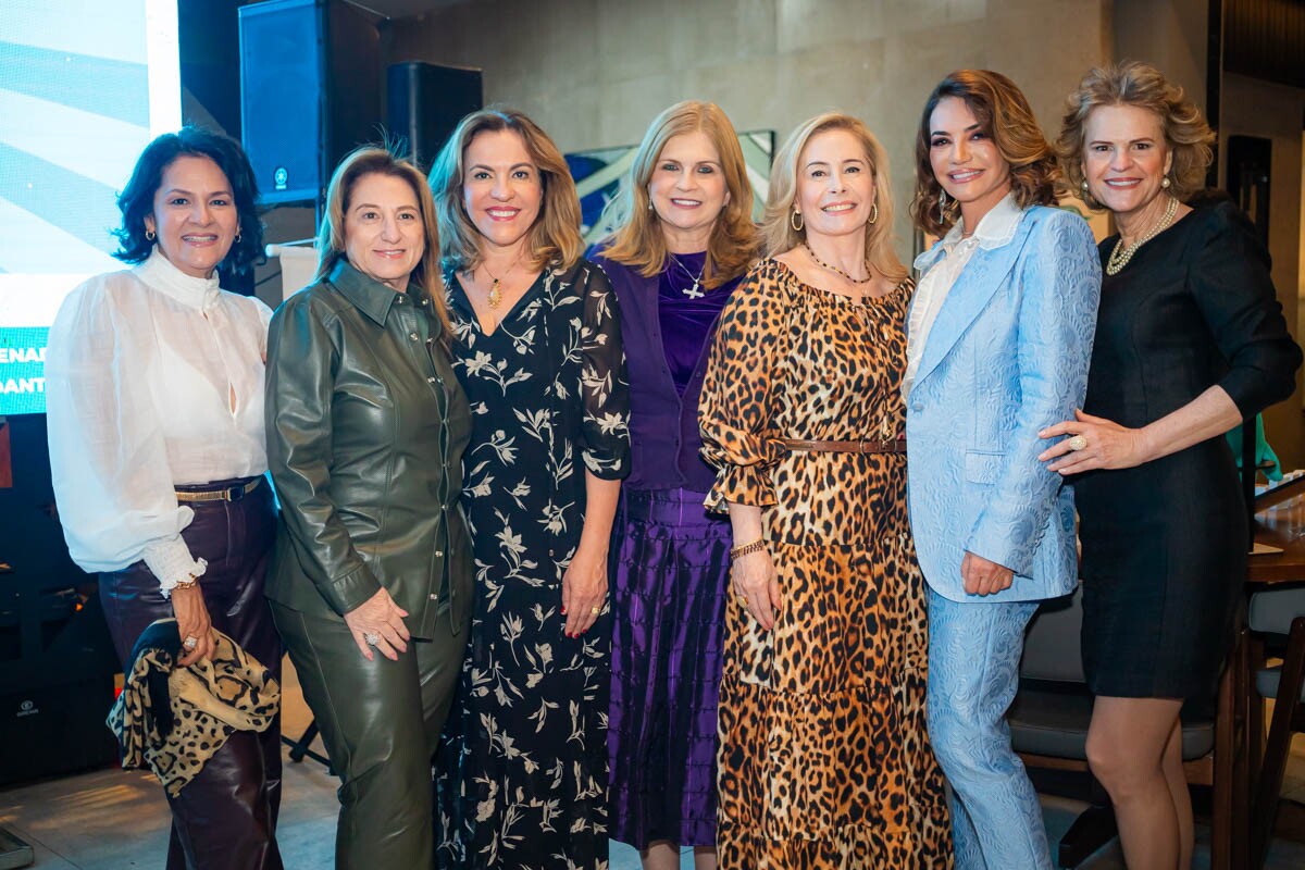 Magnólia Mendes, Lúcia Bittar, Silvana Cocchieri, Gláucia Benevides, Margarida Kalil, Isabella Carpaneda e Bertha Pellegrino