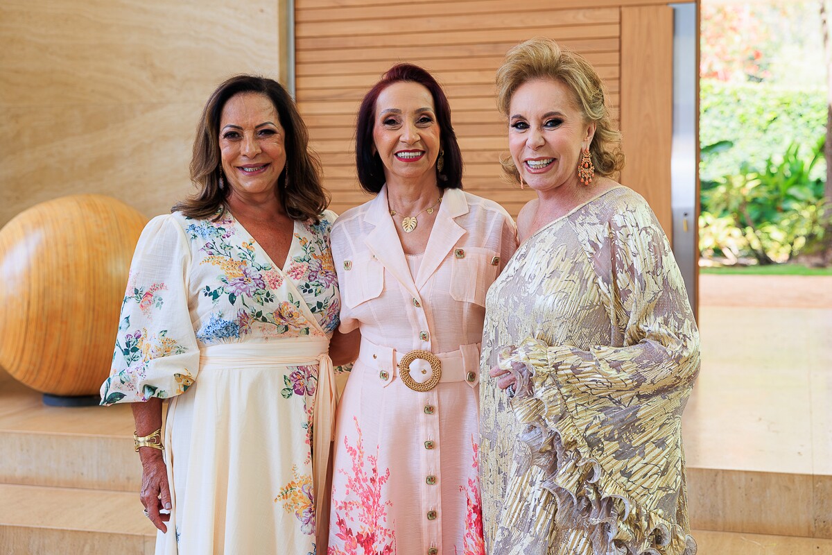 Sandra Costa, Rita Márcia Machado e Janete Vaz