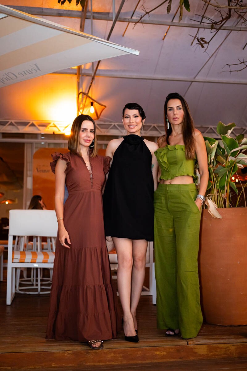 Talita Correia, Agatha Silvestre e Michelle Honorato