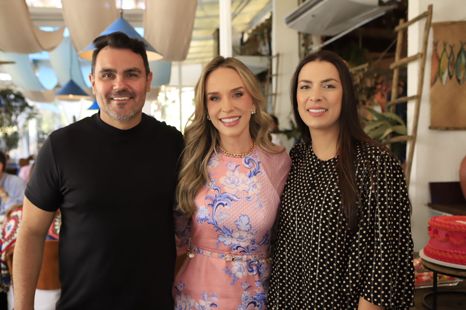 Marco Aurélio Couto, Carolina Oliveira e Martha Bianna