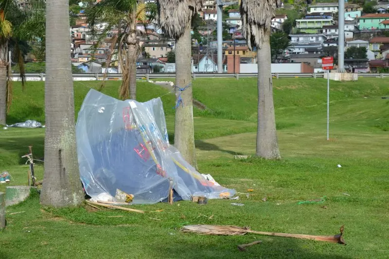 situação das pessoas em situação de rua, em Florianópoli