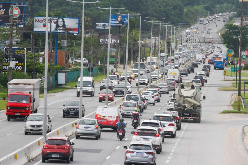 Por dia, cerca de 80 mil veículos passam pela SC-401, a maior rodovia estadual de Santa Catarina