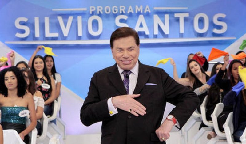 Silvio Santos foi apresentador no SBT 