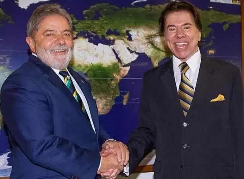 Lula lamentou a morte de Silvio Santos no X 