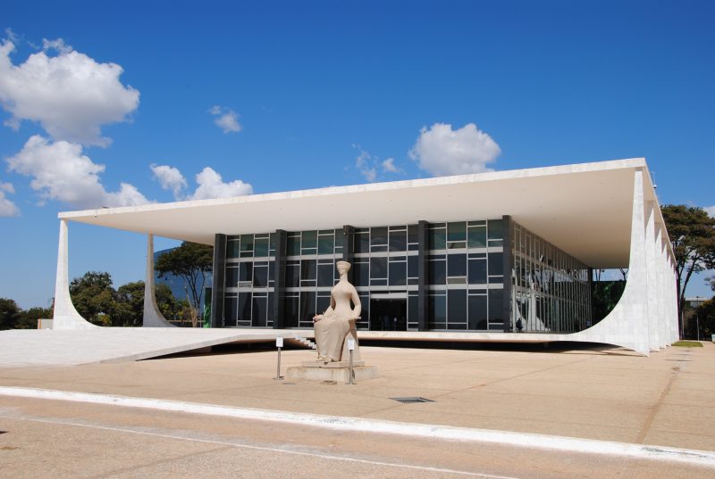 Prédio do STF, Superior Tribunal Federal, em Brasília