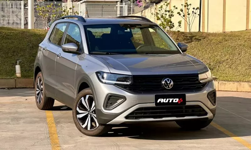 Novo Volkswagen T-Cross metálico