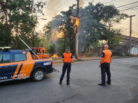 curto-circuito-provoca-incendio-em-fiacao,-atinge-area-verde-e-mobiliza-bombeiros-e-defesa-civil-em-limeira