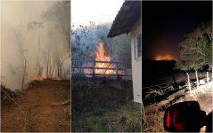 bombeiros,-defesa-civil-e-brigadistas-combatem-incendios-nas-serras-do-papagaio-e-do-paredao,-no-sul-de-mg