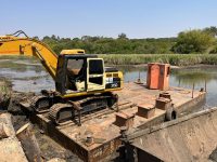 daee-realiza-desassoreamento-na-lagoa-de-captacao-do-rio-batalha-em-bauru